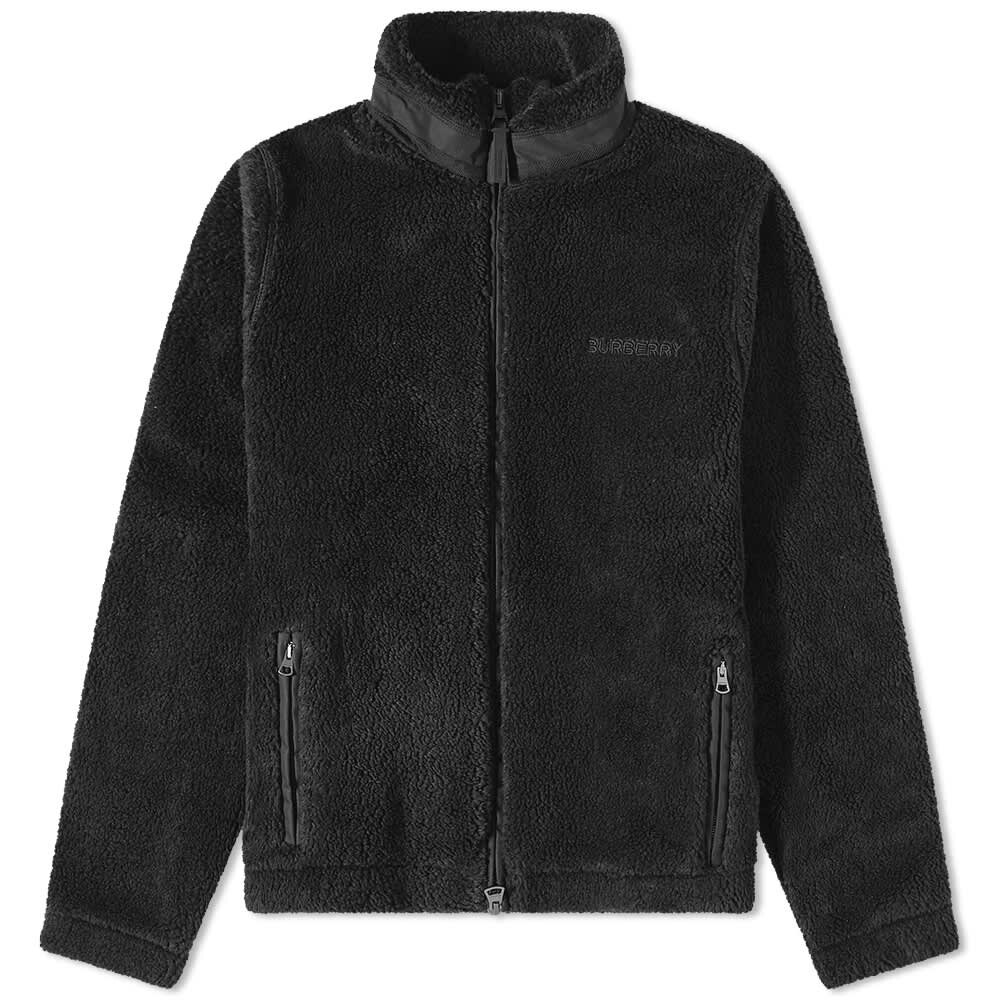 

флисовая куртка Dulwich Crest Burberry, Черный