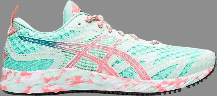 

Кроссовки wmns gel noosa tri 12 'fresh ice guava' Asics, зеленый