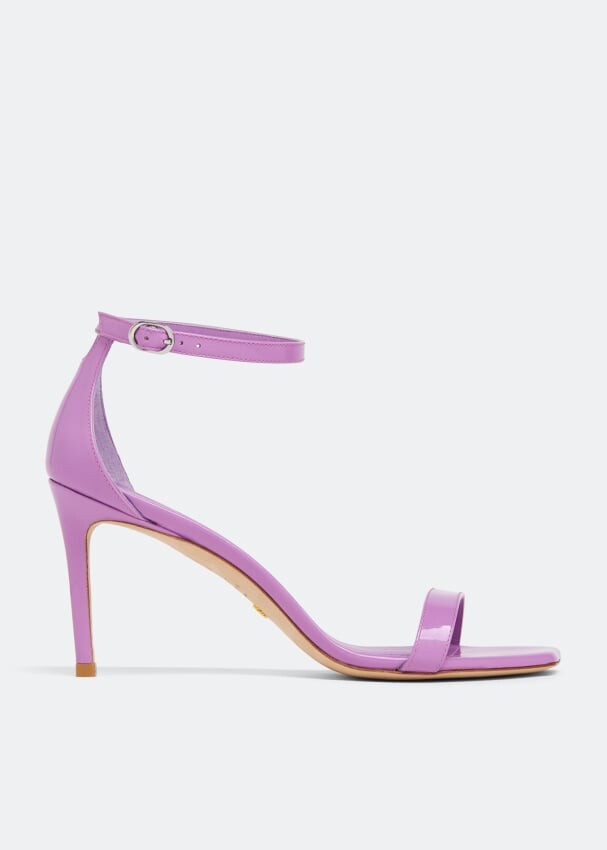 

Сандалии STUART WEITZMAN Nunakedcurve 85 sandals, фиолетовый