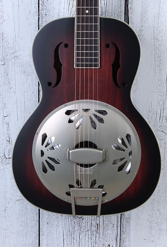 

Gretsch G9240 Alligator Round Neck Resonator Guitar Vintage 2-Color Sunburst