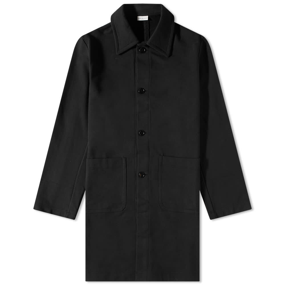 

Пуховик Hakin из джерси Dries Van Noten, Черный