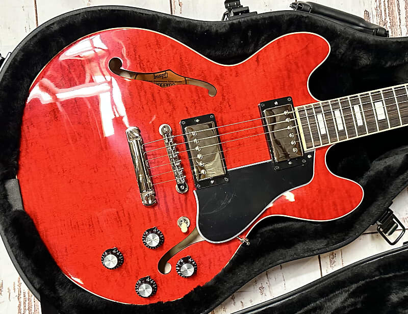 

Электрогитара Gibson ES-339 Figured 2023 Sixties Cherry New Unplayed Auth Dlr 7lb 5oz #372
