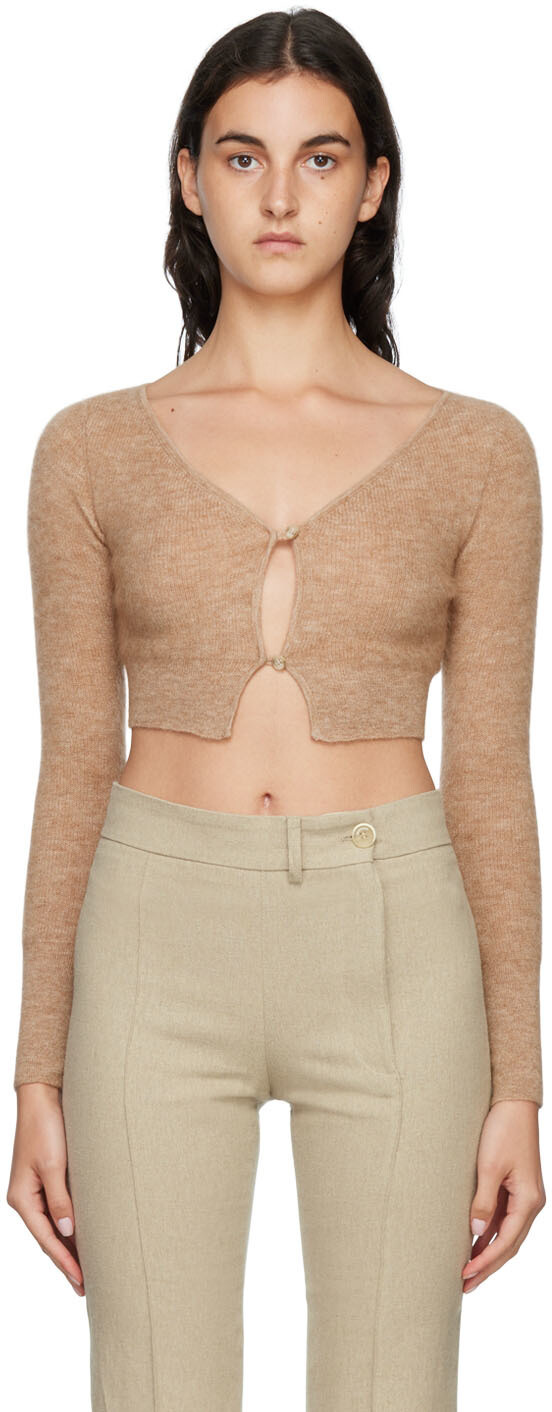 

Коричневый кардиган 'Le Cardigan Alzou' Jacquemus