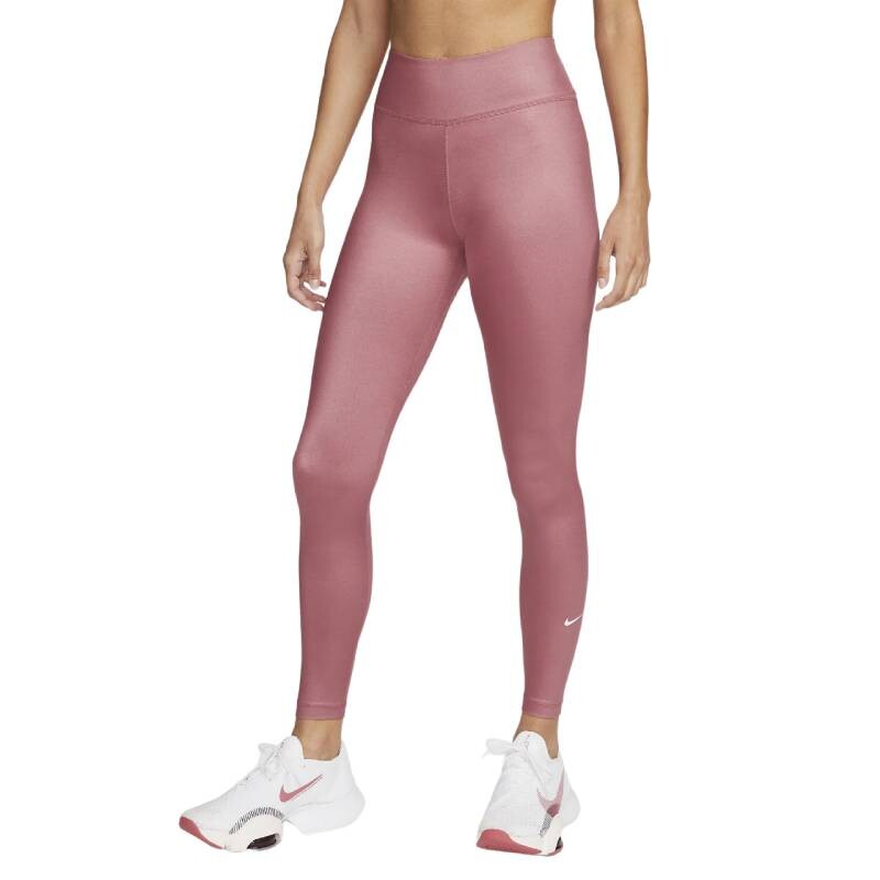 

Леггинсы Nike Performance One, розовый/белый