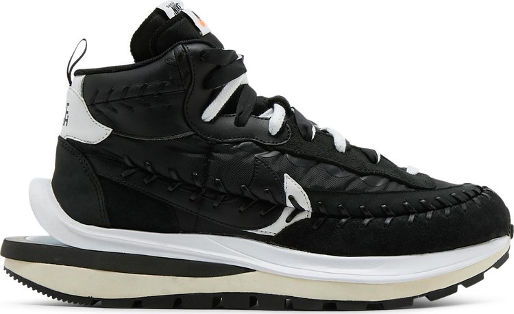 Кроссовки Nike sacai x Jean Paul Gaultier x VaporWaffle 'Black', черный