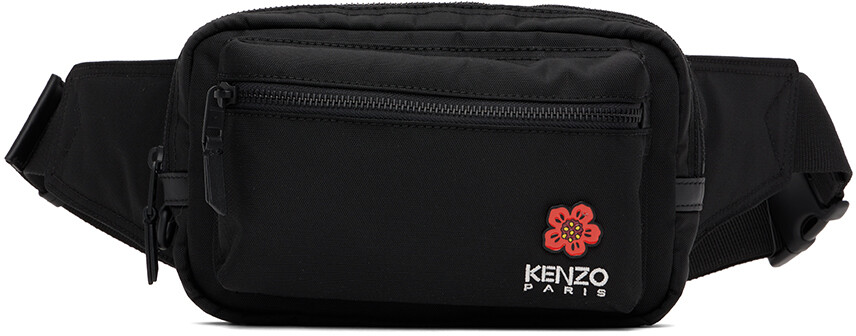 

Черная поясная сумка Kenzo Paris, Черный