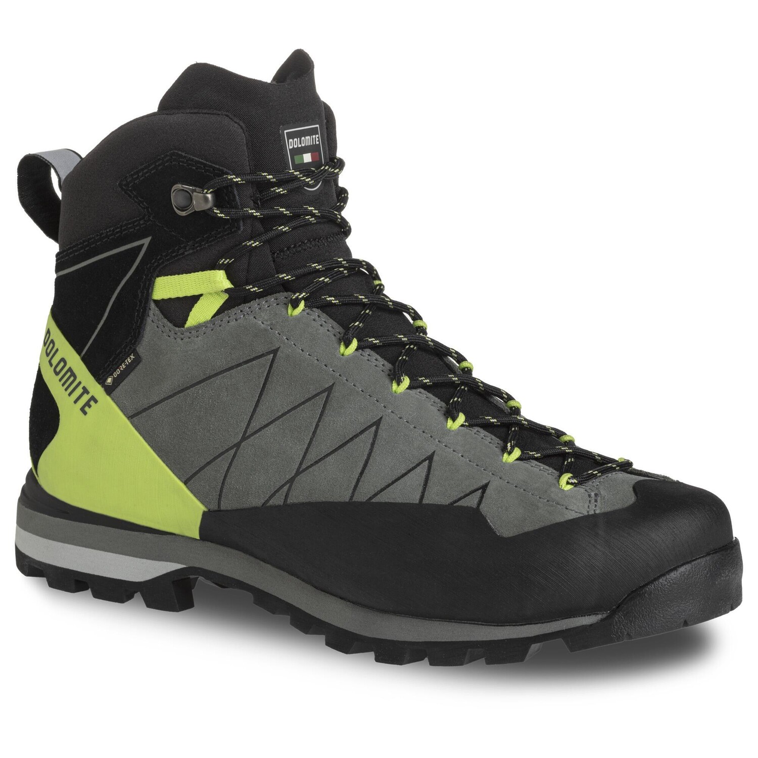 

Ботинки для мужчин Dolomite Crodarossa Hi GTX, черный/зеленый