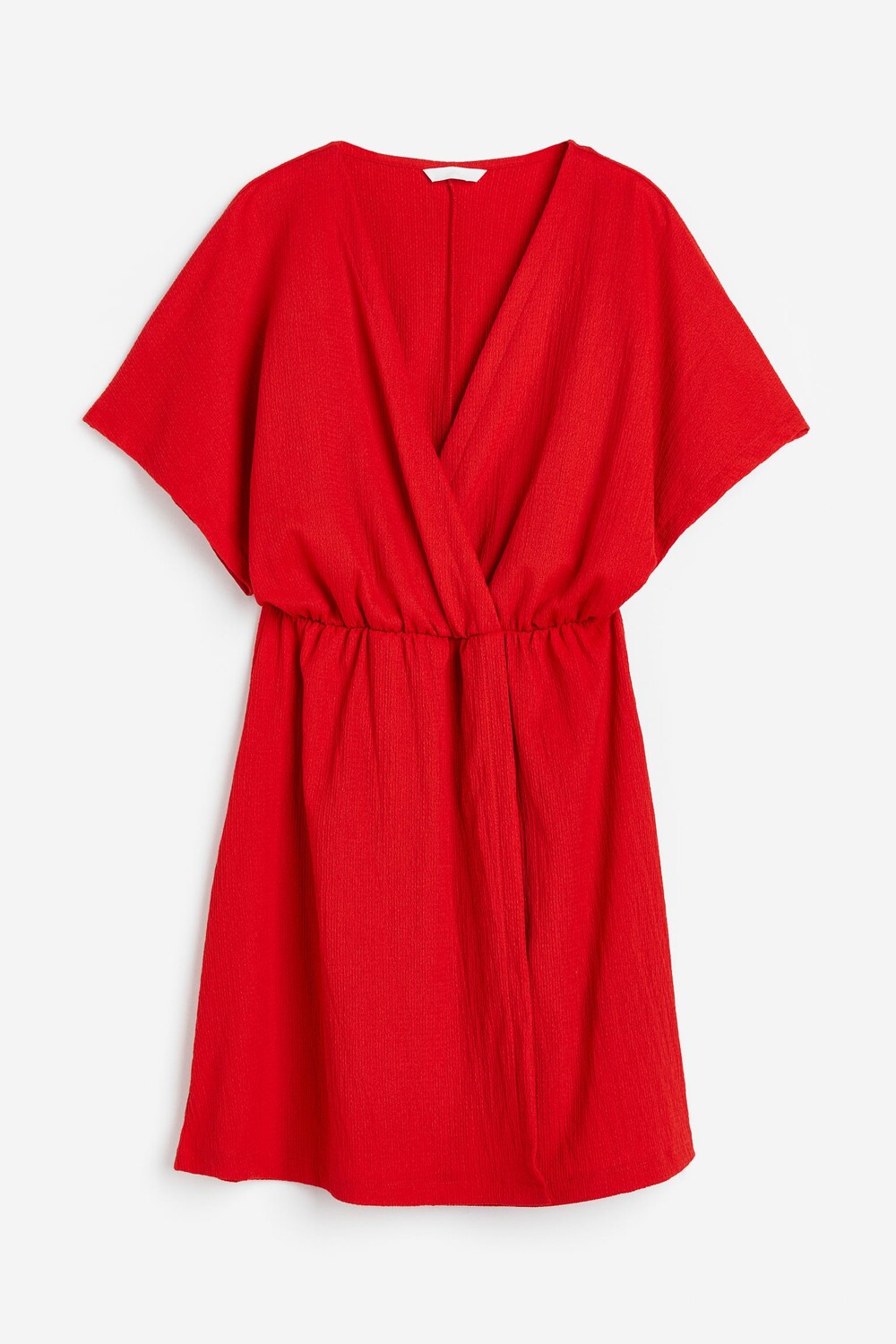 

Платье H&M Crinkled Wrap, красный