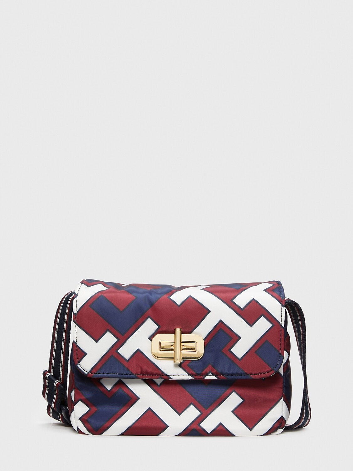 

Детская сумка с поворотным замком с монограммой th Tommy Hilfiger, монограмма rwb