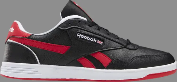 

Кроссовки club memt 'black vector red' Reebok, черный