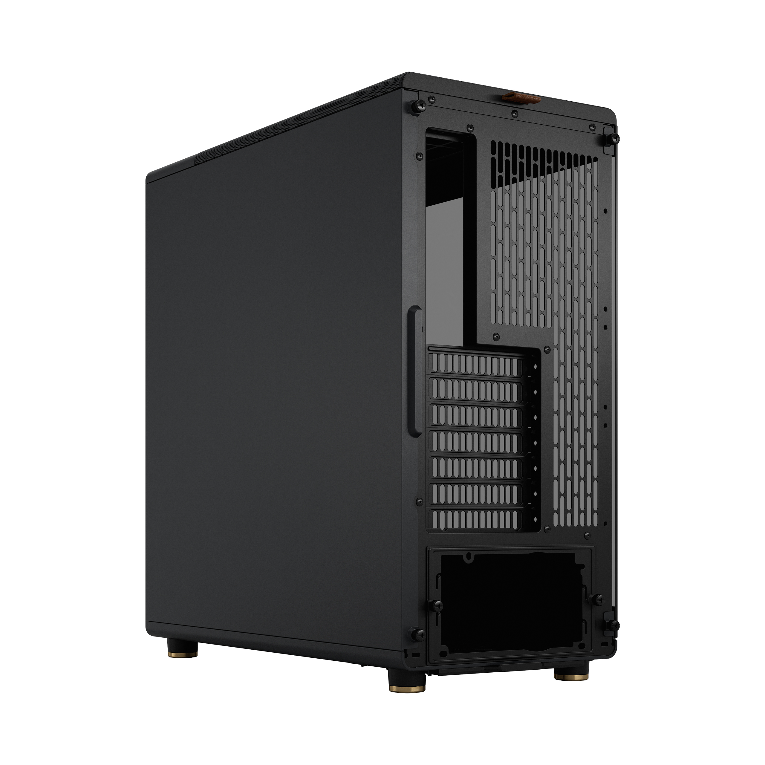 Корпус Fractal Design North TG Dark, Mid Tower, FD-C-NOR1C-02,  угольно-черный – купить из-за границы через сервис «CDEK.Shopping»