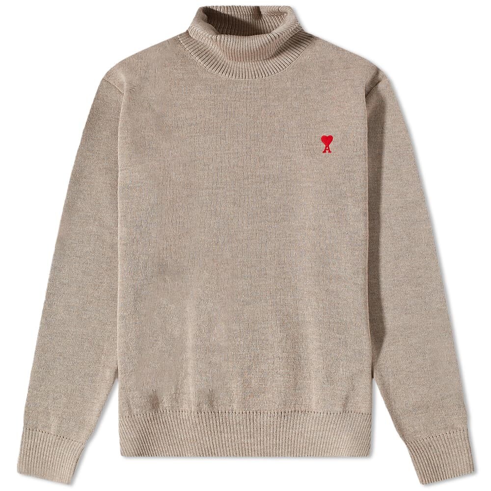 

Джемпер AMI Small A Heart Roll Neck Knit