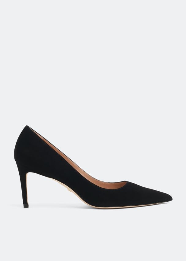 Туфли STUART WEITZMAN Stuart 75 pumps, черный