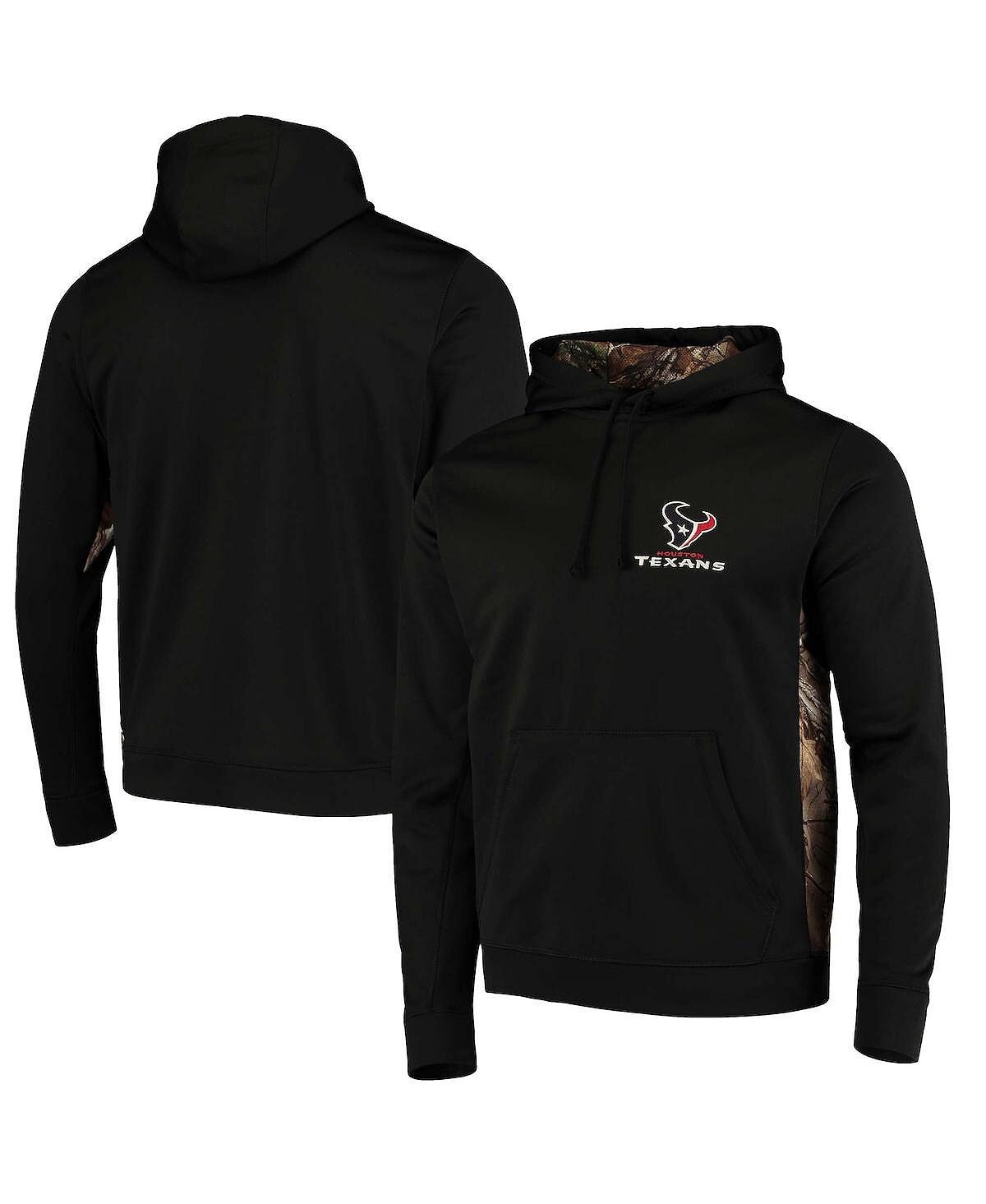 

Мужская толстовка с капюшоном houston texans logo ranger black and realtree camo Dunbrooke, мульти