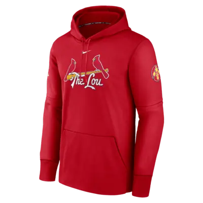 

Худи Nike St. Louis Cardinals City Connect Practice, красный