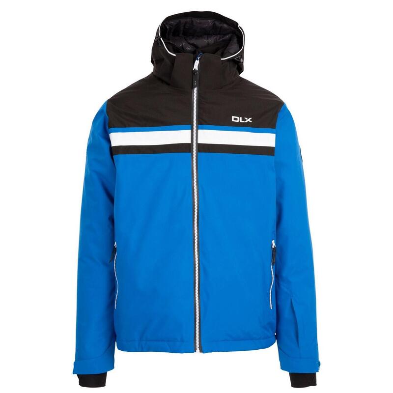 Мужская лыжная куртка DLX Vaughn, синяя TRESPASS, цвет azul мужская лыжная куртка bowie темно синяя trespass цвет azul