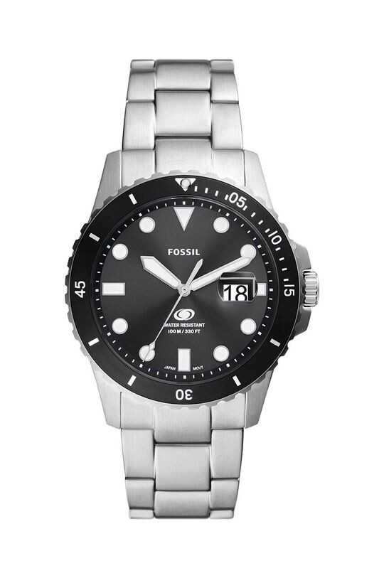 

Ископаемые часы Fossil, серебро