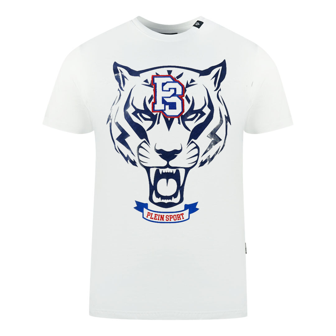 

Футболка с логотипом ps tiger Plein Sport, белый