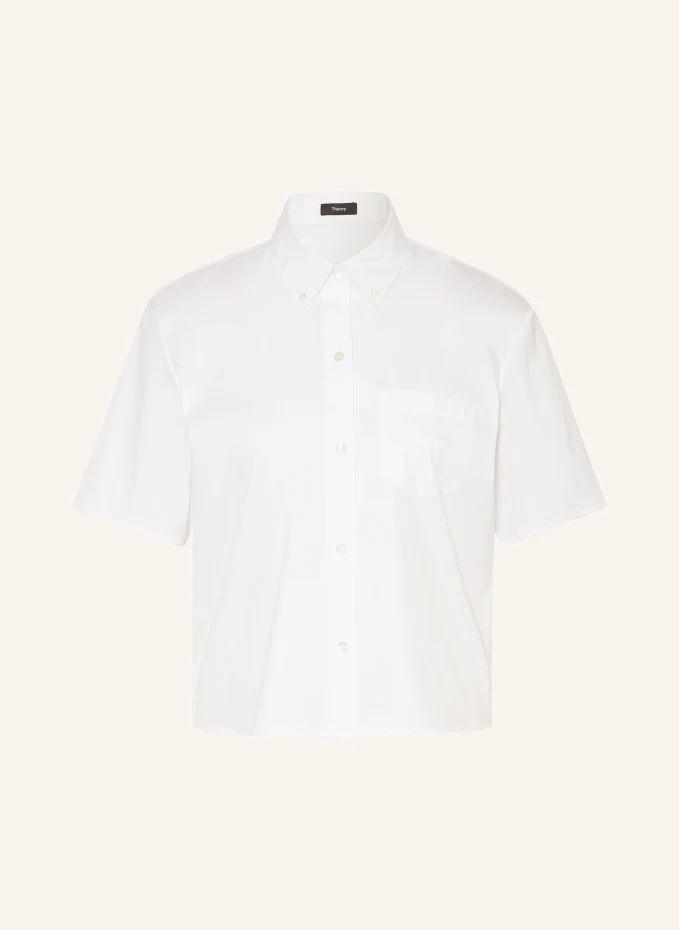 Рубашка-блузка Theory, белый