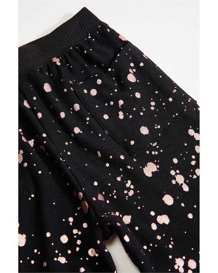 

Брюки Chaser Foil Splatter Leggings, реальный черный