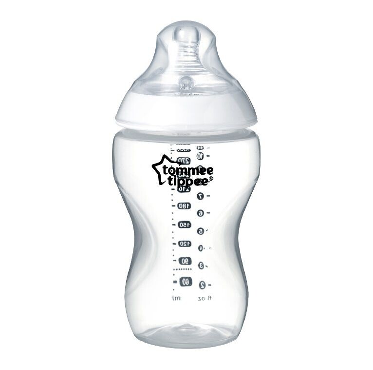 

Tommee Tippee Closer To Nature бутылочка для кормления с силиконовой соской 3м+, вместимость 340 мл, 1 шт.