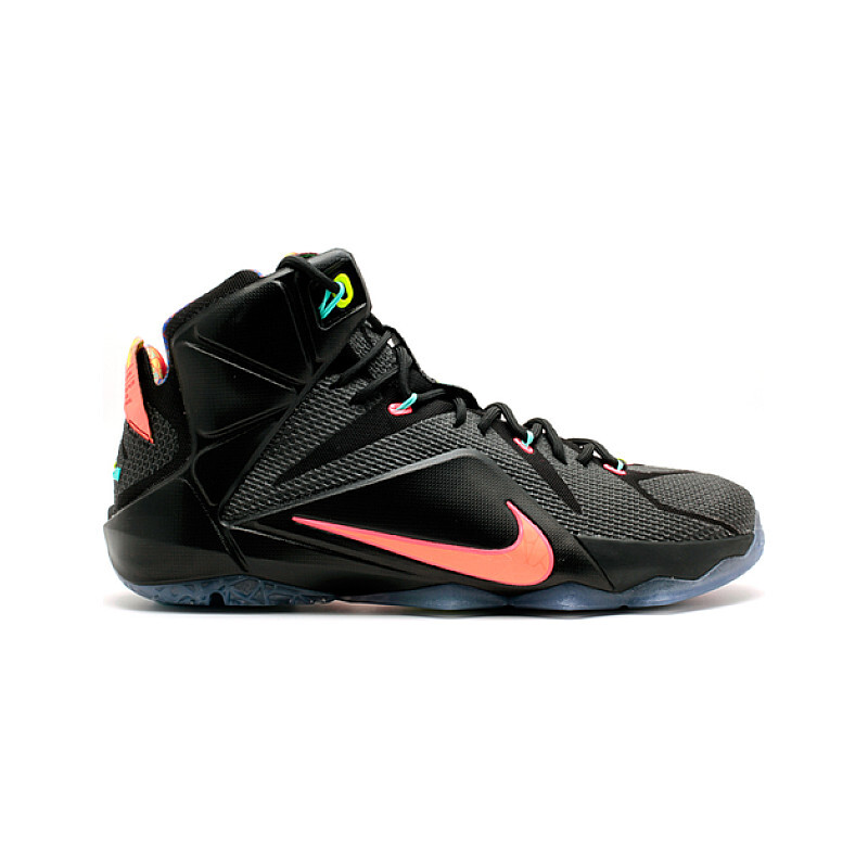 

Кроссовки Nike LeBron 12 'CLE', черный/светло-оранжевый