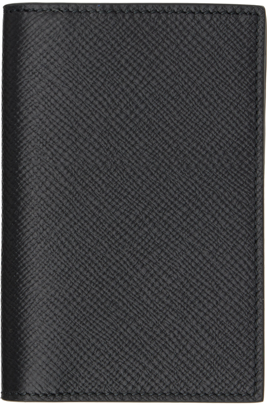 

Черный складной держатель для карт Smythson