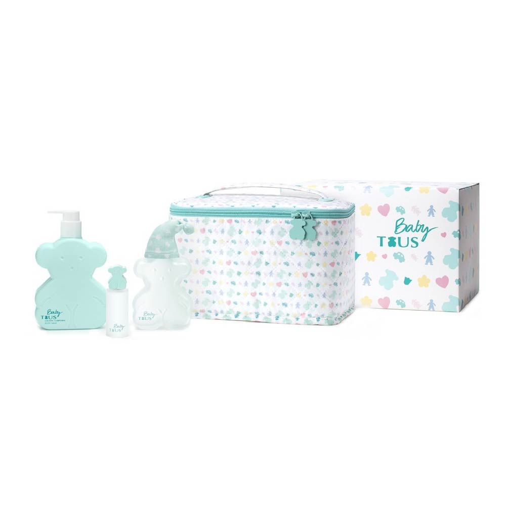 Парфюмерный набор Tous Eau de Cologne Baby Gift Box My First Toiletry Bag одеколон shaik mandw lemon and mint 100 мл