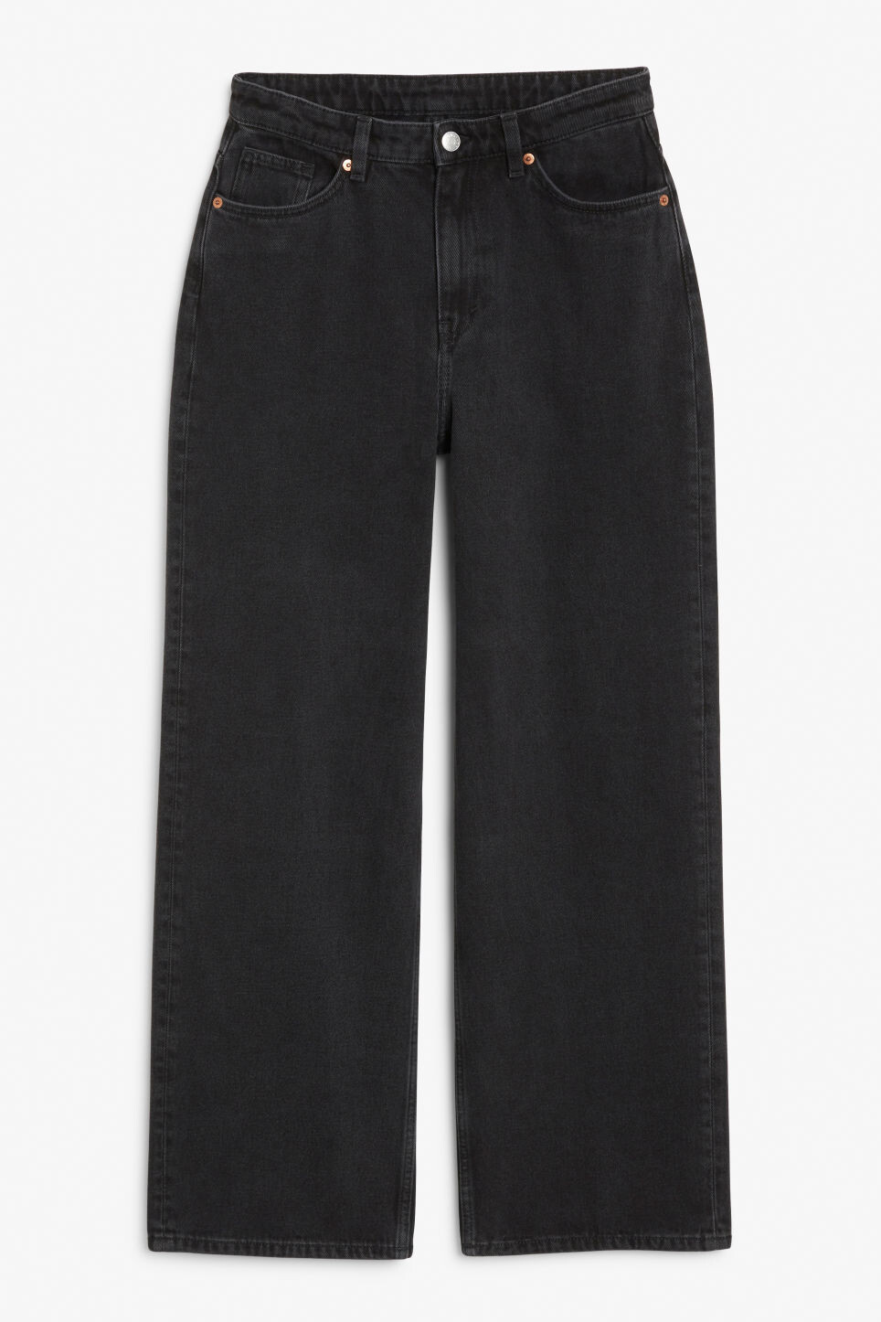 

Ику постиранные джинсы Monki, черный