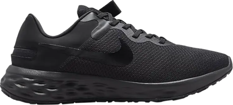 

Кроссовки Nike Revolution 6 FlyEase Next Nature 'Triple Black', черный