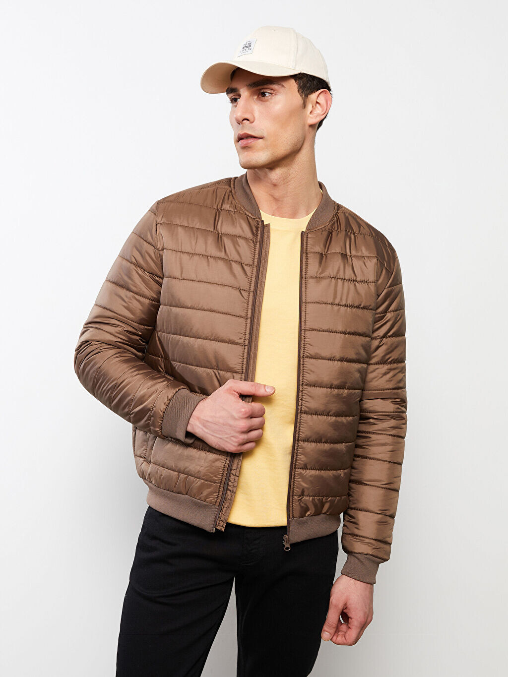 

Мужской пуховик Standard Mold College Collar LCW Eco