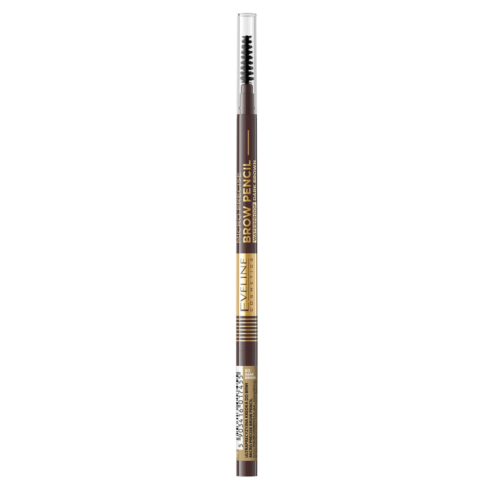 

Eveline Cosmetics Micro Precise Brow Pencil Сверхточный карандаш для бровей 03 Темно-коричневый