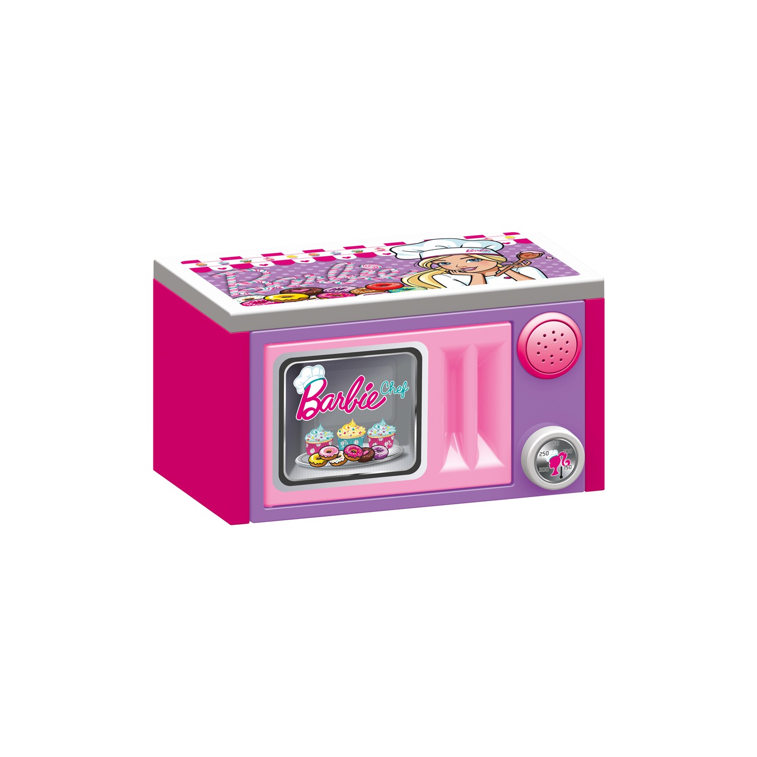 Игрушечная микроволновая печь Barbie микроволновая печь игрушечная наша игрушка 3129