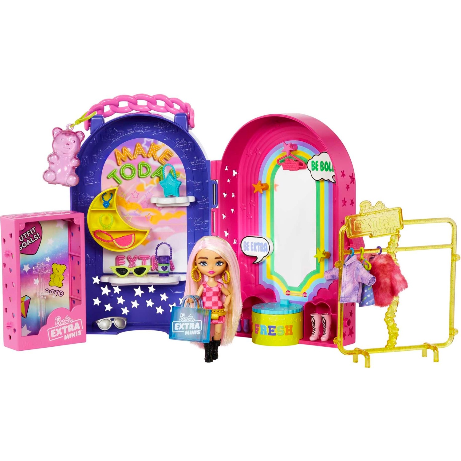 Игровой набор Barbie Extra примерочная цена и фото
