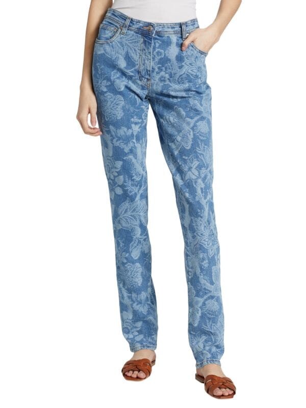 

Эластичные джинсы скинни Etro Blue