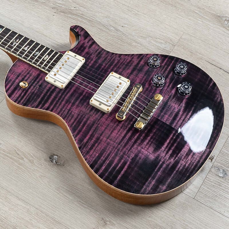 

PRS Paul Reed Smith McCarty Singlecut 594 10-верхняя гитара, гриф из палисандра, пурпурный ирис 105894::PQ:H