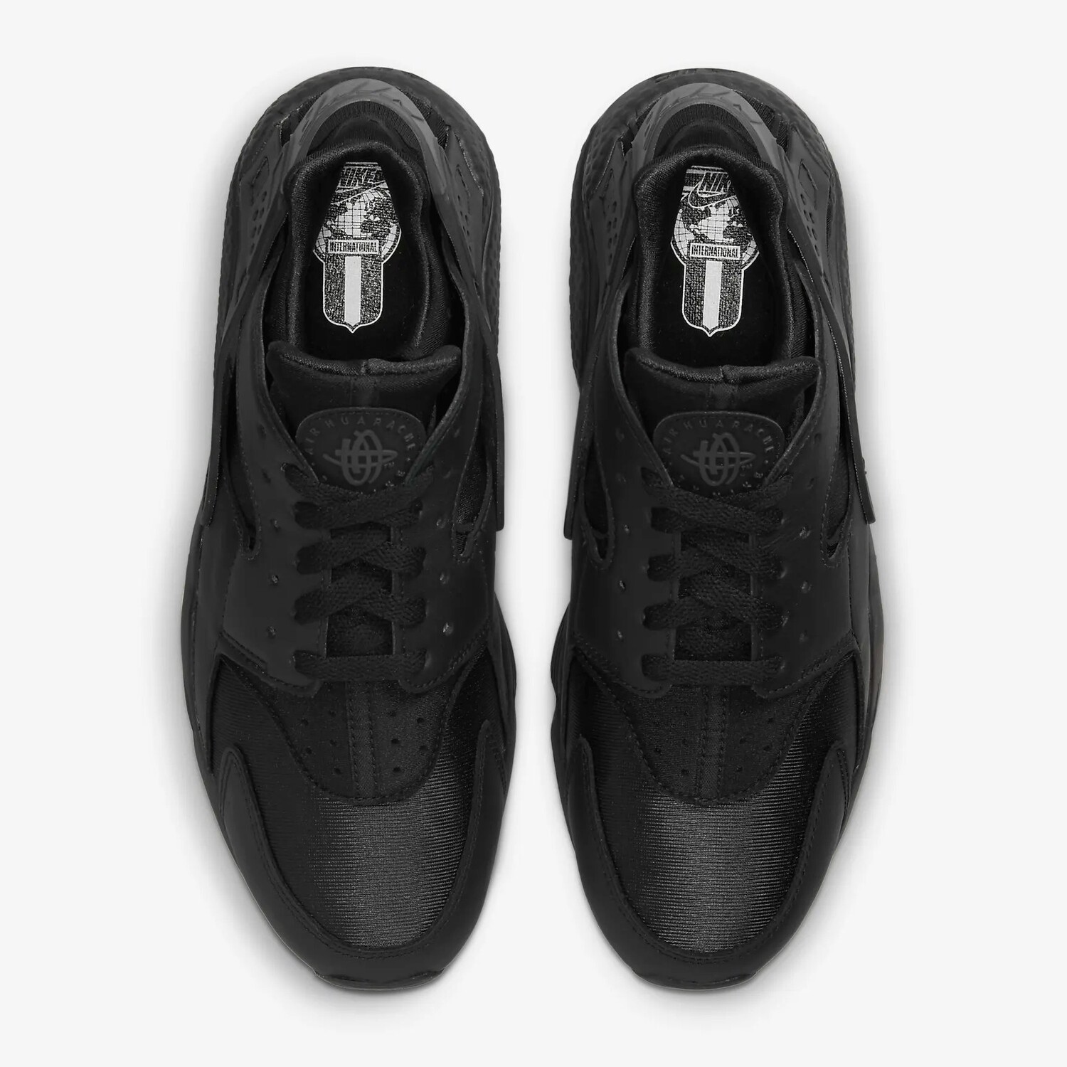 Air huarache triple black restock best sale