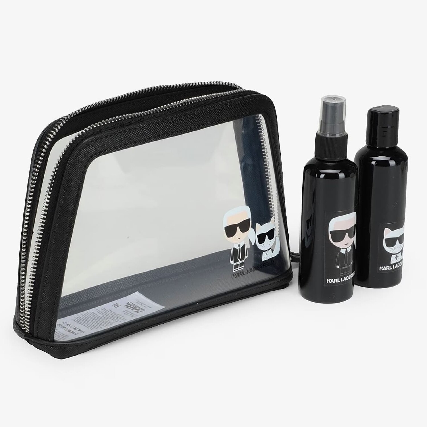 

Дорожный набор Karl Lagerfeld K/protect Ikonik, 3 предмета, черный