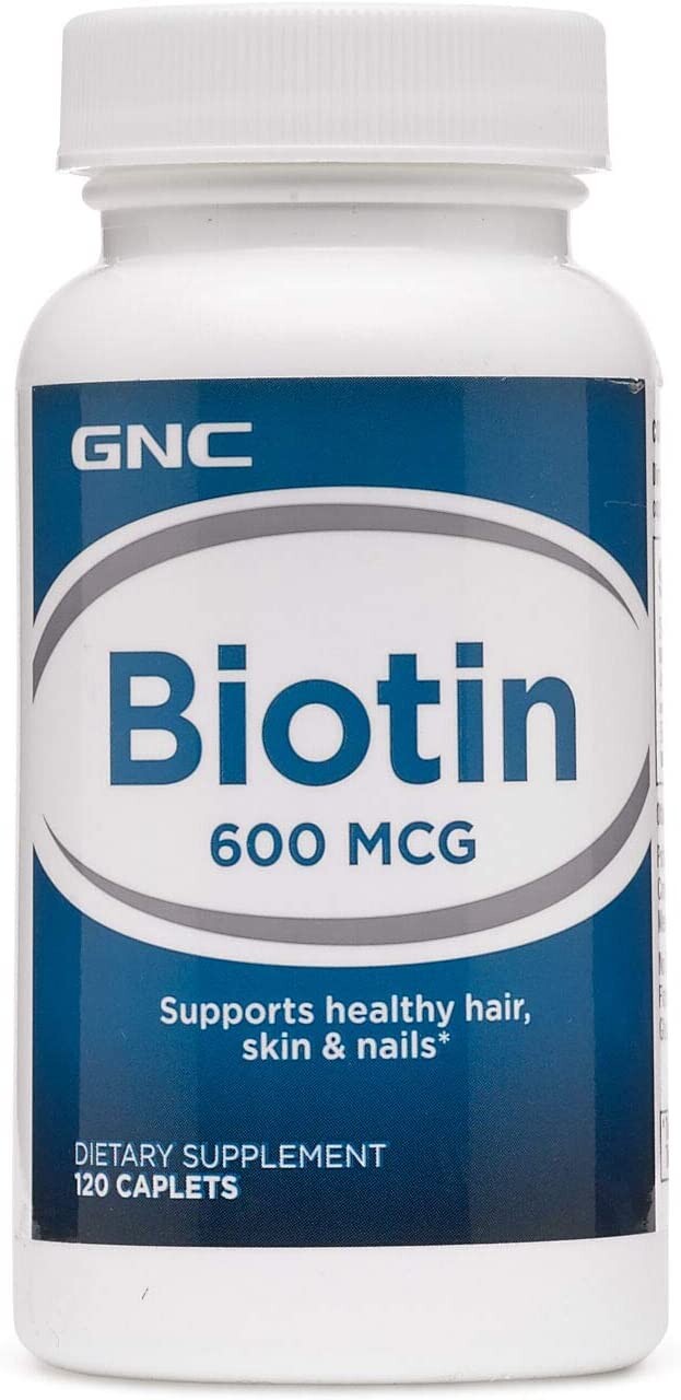 

Биотин GNC, 600 мкг, 120 таблеток