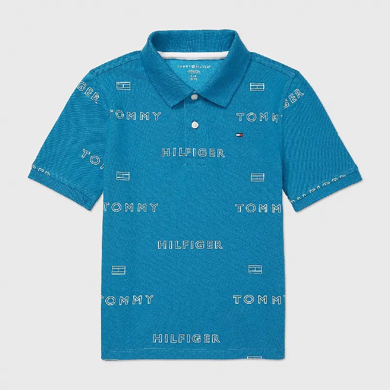 

Футболка-поло Tommy Hilfiger Kids' Hilfiger, синий