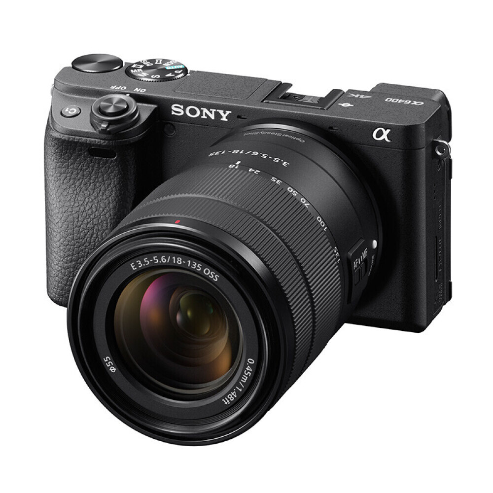 Цифровой фотоаппарат Sony Alpha 6400M SEL18135), черный
