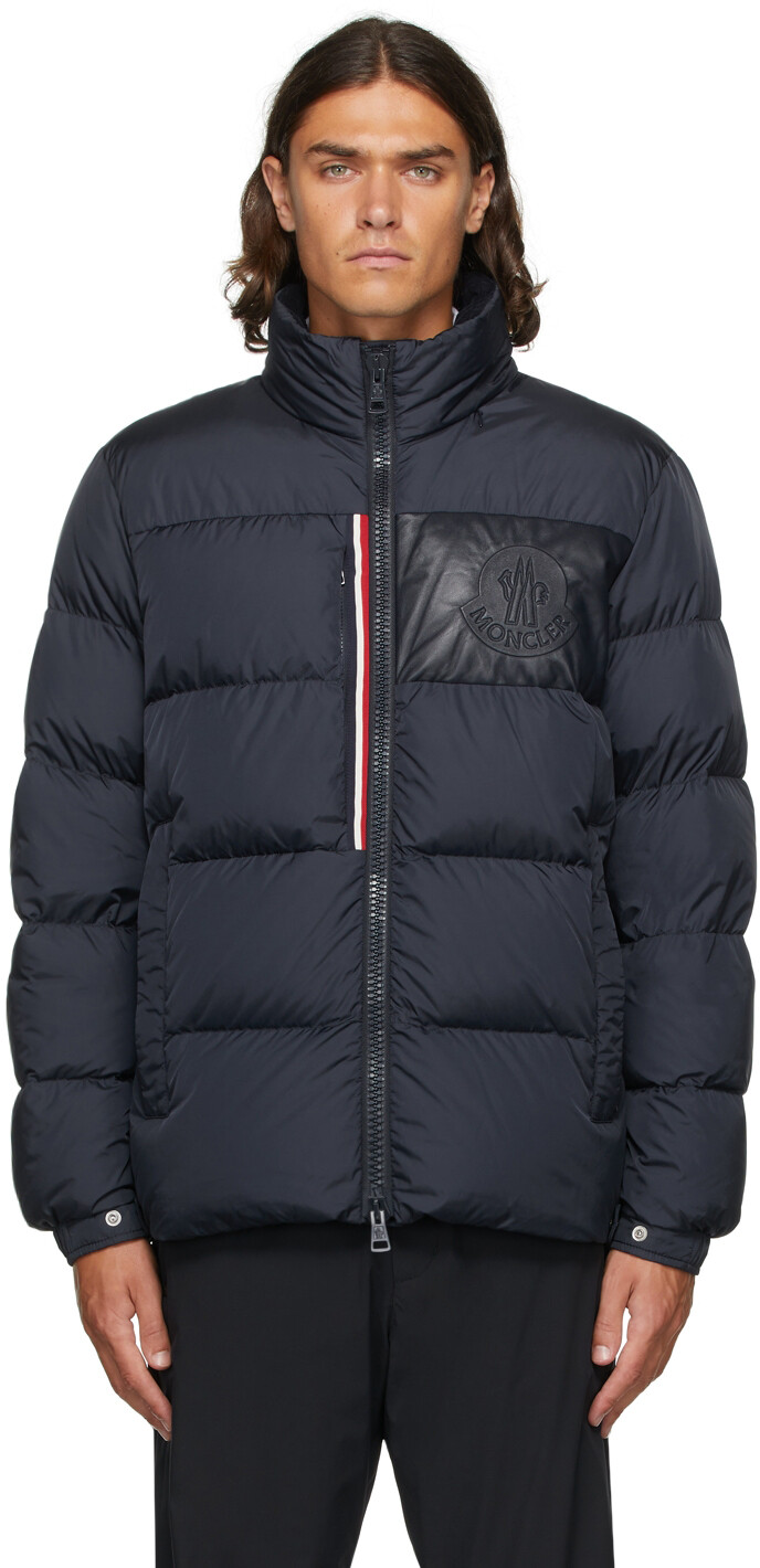 

Темно-синяя пуховая куртка Kounen Moncler, Синий