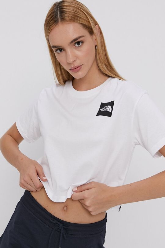 

Хлопковая футболка The North Face, белый