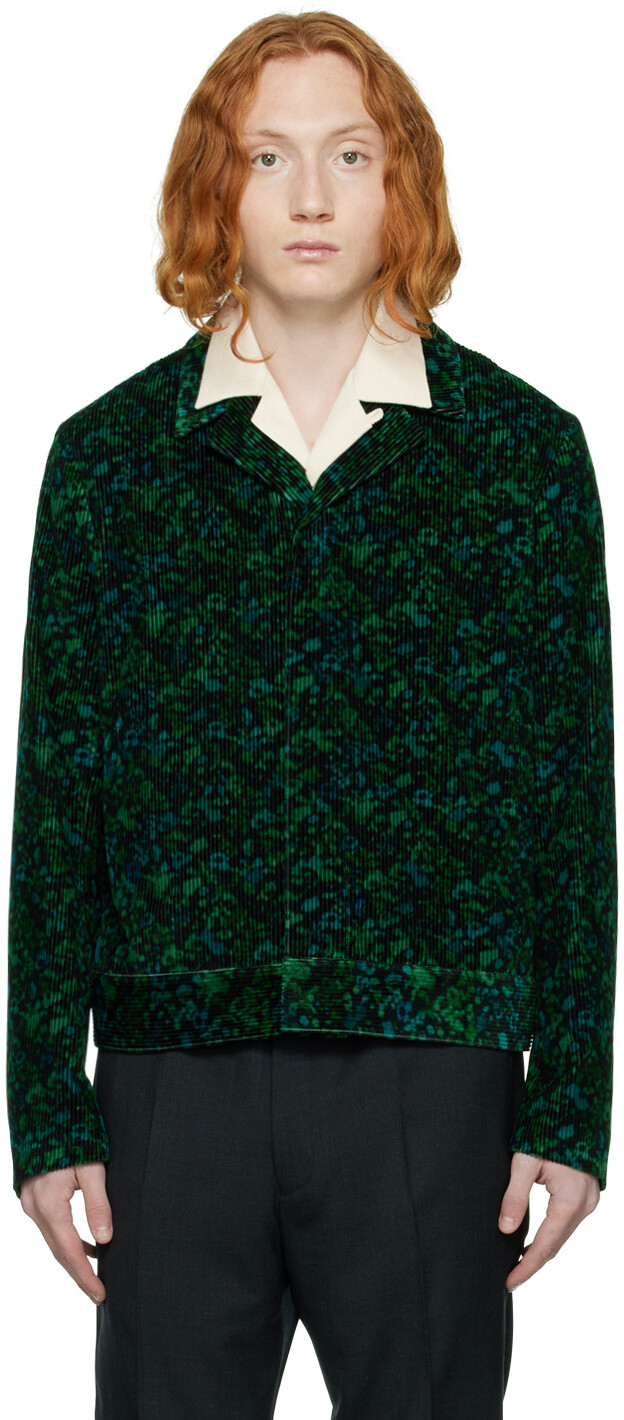 

Зеленая куртка на молнии Paul Smith