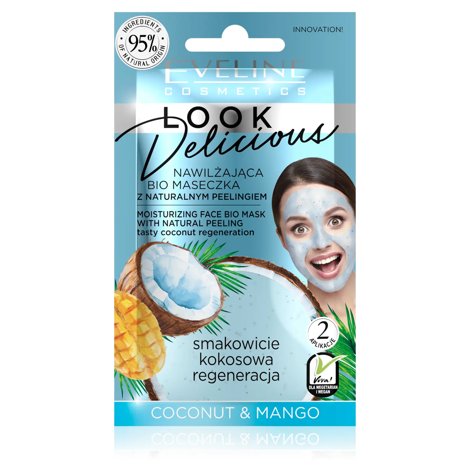 

Eveline Cosmetics Look Delicious увлажняющая маска для лица, 10 мл