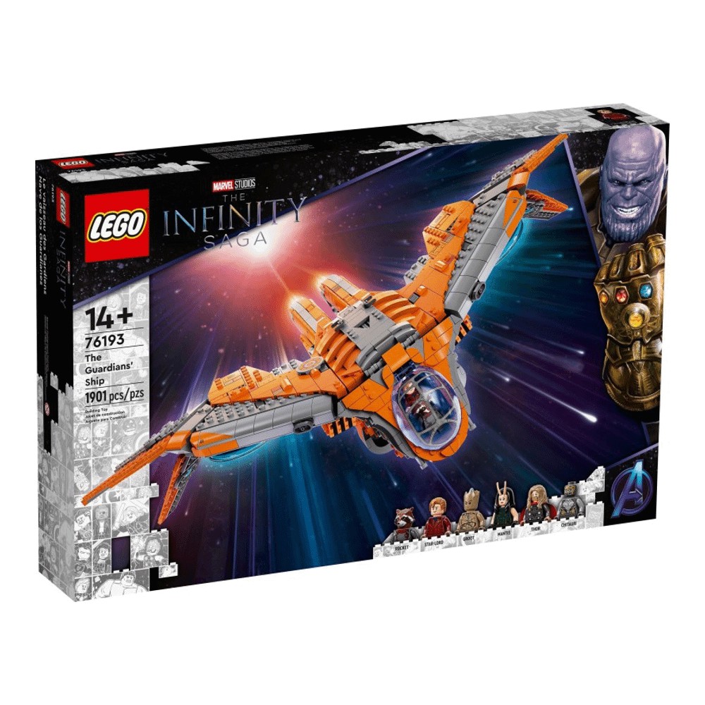 цена Конструктор LEGO Super Heroes 76193 Корабль-хранитель