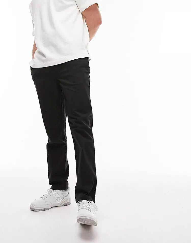 

Брюки Topman Skinny Chino, черный