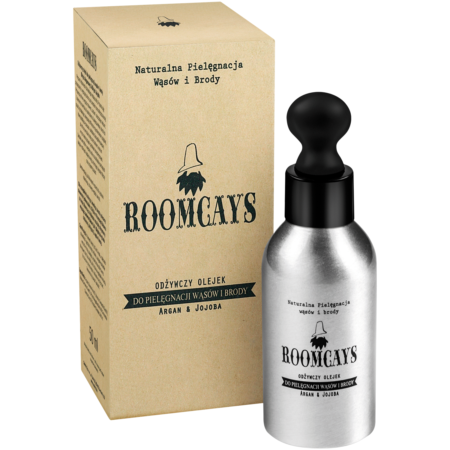 Roomcays питательное масло для бороды, 50 мл