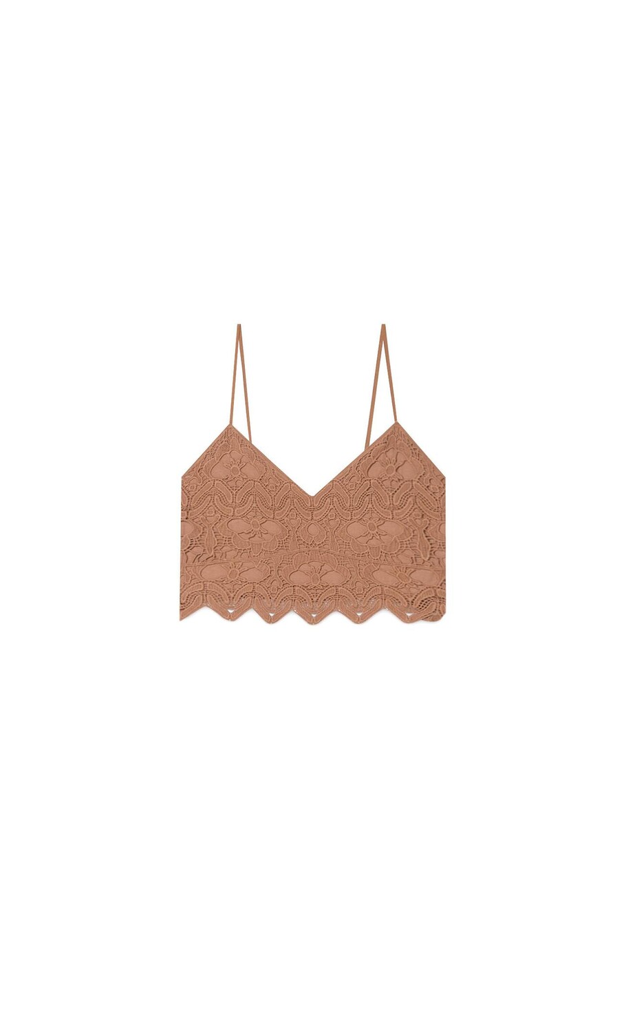 

Кружевной топ из гипюра Stradivarius