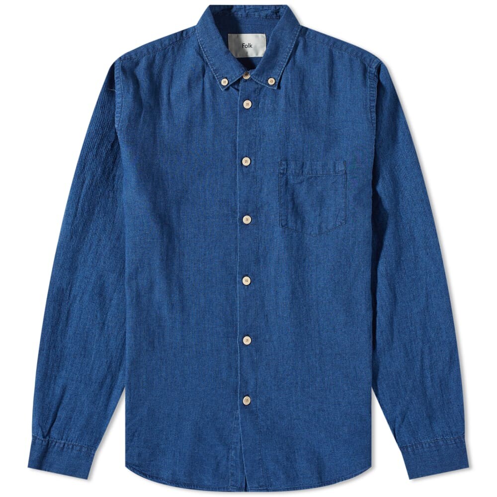 

Рубашка Folk Waffle Relaxed Fit Shirt